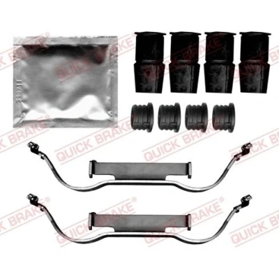 Abbildung von QUICK BRAKE 109 0088 Zubehörsatz, Scheibenbremsbelag PEUGEOT: 5008 II, 3008 II Off Road, OPEL: Combo MPV, CITROËN: C3 Picasso kfzteile, mister auto,