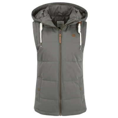 Abbildung von Oxmo Oxlew Weste, Damen, Größe: Medium, Dark grey