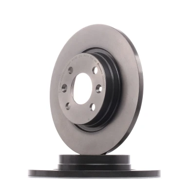 Abbildung von BREMBO COATED DISC LINE 08.A268.11 Bremsscheibe 260 12 4 voll beschichtet mit Schrauben DACIA: SANDERO I, 2, Logan I Saloon, RENAULT: TWINGO 2