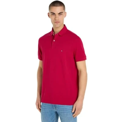 Abbildung von Tommy Hilfiger Poloshirt, Herren, Größe: XS, Royal berry