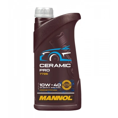 Abbildung von Mannol Ceramic Pro 10W 40 1l Motoröl MN7726 1 VOLKSWAGEN: Golf 4, 7, Polo V Hatchback, AUDI: A3 A4 B8 Avant, A6 C7 Avant