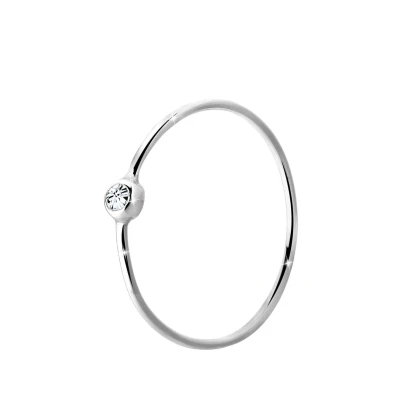 Abbildung von Elli Classic Ring, Damen, Größe: 54, Silver