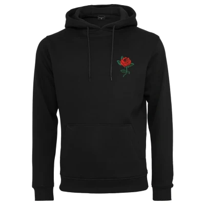 Abbildung von Mister Tee ROSE Hoody Kapuzenpullover, Herren, Größe: Medium, Black