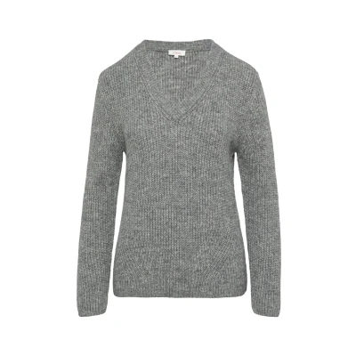 Abbildung von s.Oliver MIT V NECK Strickpullover, Damen, Größe: 42, Graphit