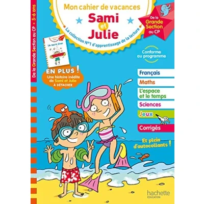Abbildung von Sami et Julie de la Grande Section au CP Cahier vacances 2024