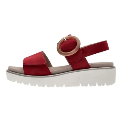 Abbildung von ara Damen Bilbao Sandale, ROT, 39 EU