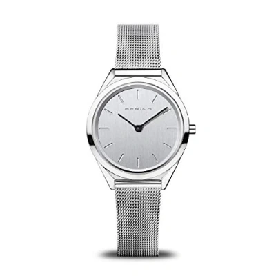 Abbildung von Bering Analog Quarz Uhr, Damen, Größe: One Size, Silber