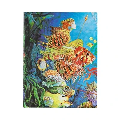 Abbildung von Paperblanks Sea Fantasies Fantastic Voyages Ultra Lined Elastic Band Closure 120 Gsm