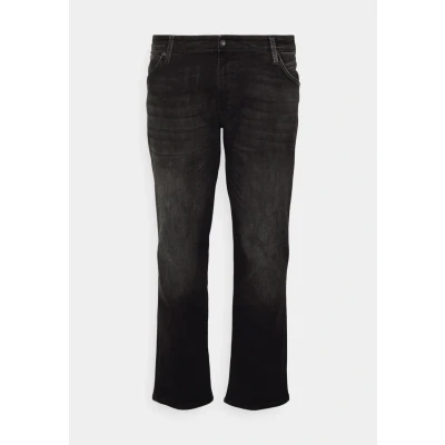 Abbildung von Jack &amp; Jones Jjiglenn Jjfox Jeans Slim Fit, Herren, Größe: 48x34, Black denim