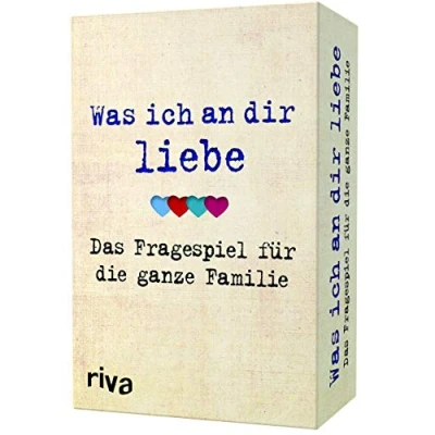 Abbildung von Was ich an dir liebe Das Fragespiel für die ganze Familie: Liebevolle Fragen unterhaltsame Momente. perfekte Geschenk zu Weihnachten, Geburtstag, Muttertag und Vatertag