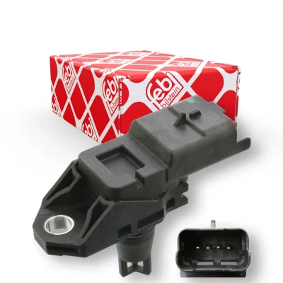 Abbildung von FEBI BILSTEIN 106021 Sensor, Saugrohrdruck FORD: FIESTA 6, MONDEO 4 Stufenheck, S Max Mk1, PEUGEOT: Partner II Tepee, RCZ Coupe, 308 I SW, VOLVO: V50