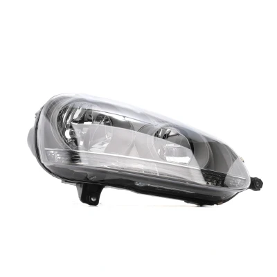 Abbildung von TYC 20 0317 05 2 Scheinwerfer rechts H7/H7 mit Lampenträger, Elektromotor VOLKSWAGEN: Golf 5, Jetta 3