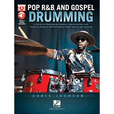 Abbildung von Pop, R&amp;B and Gospel Drumming by Chris Johnson Book with 3+ Hours of Video Content: Content