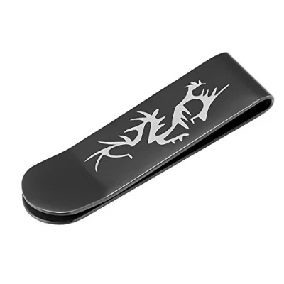 Abbildung von DonDon Herren Geldscheinklammer Tribal Drache