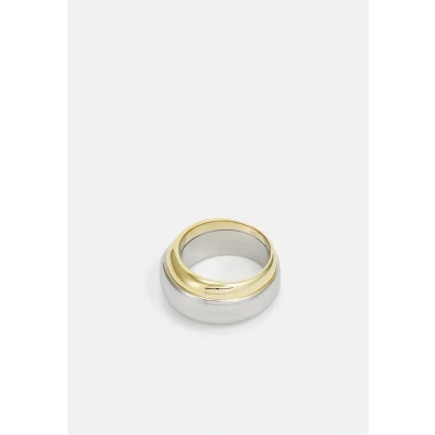 Abbildung von Calvin Klein Refine Ring silvercoloured/goldcoloured, Damen, Größe: 58, Silver coloured/gold coloured