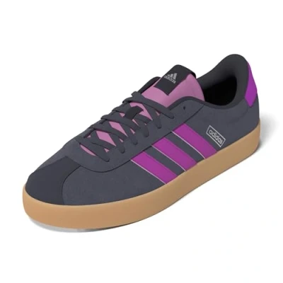 Abbildung von adidas Vl Court 3.0 Shoes Damen Schuhe, Shadow Navy Purple Burst Silver Met, 40 EU