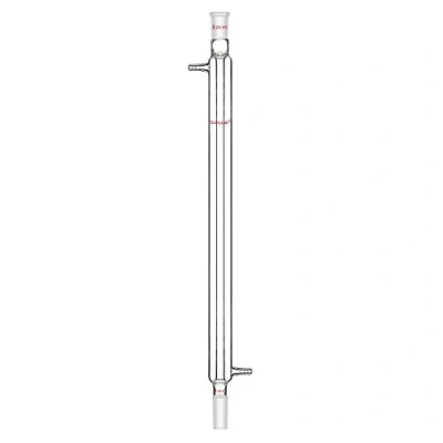 Abbildung von StonyLab Gelenk Liebig Kondensator, Borosilicatglas Condenser mit 24/40 Joint 500mm Jack Length Lab Glass Destillation Spalte