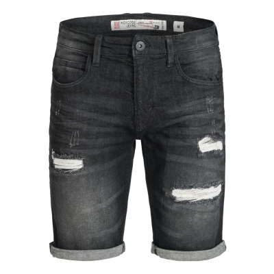 Abbildung von Indicode Jeans CUBA Caden Shorts, Herren, Größe: Small, Black