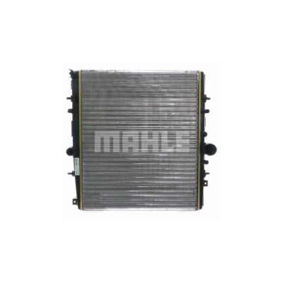 Abbildung von MAHLE ORIGINAL CR 1436 000S Kühler, Motorkühlung 465 563 34 mit Zubehör Klammer, Schraube Kühlrippen mechanisch gefügt