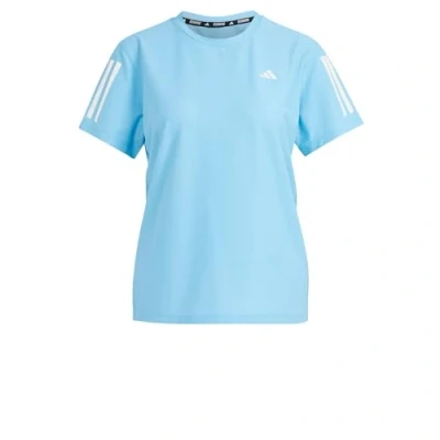Abbildung von adidas Performance OWN THE RUN Sport Tshirt, Damen, Größe: XS, Semi blue burst