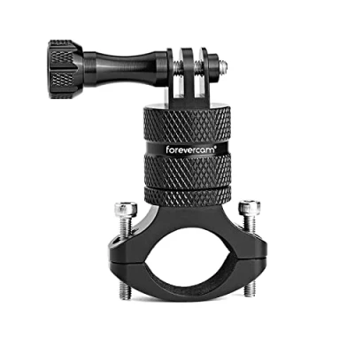 Abbildung von Forevercam Lenker Fahrradhalterung für Actionkamera Aluminiumlegierung 360Grad Rotation GoPro Hero 13 12 11 10 9 8 7 Max AKASO Insta 360 DJI Apexcam Actioncam Rohr Stange Halter