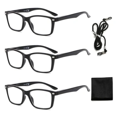 Abbildung von Suertree Feder Scharnier (3 Pack) Lesebrillen Sehhilfe Augenoptik Brille Lesehilfe für Damen Herren 3.0X BM151