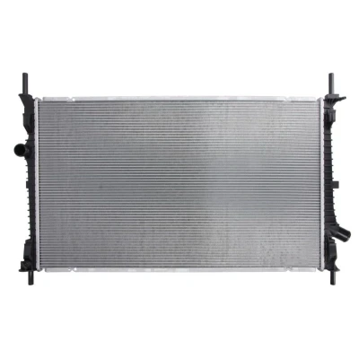 Abbildung von NISSENS 606537 Kühler, Motorkühlung Aluminium 767 456 26 Kühlrippen gelötet FORD: Transit Custom V362 Van, V363 Platform / Chassis kfzteile,