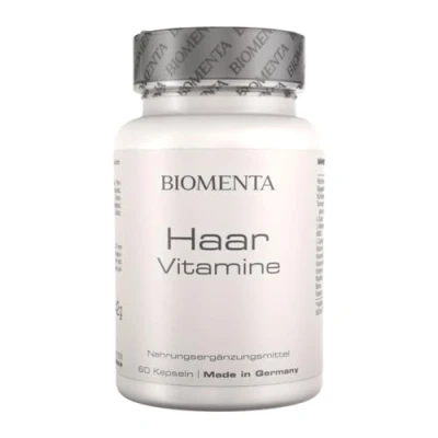 Abbildung von BIOMENTA Haar Vitamine Hochdosierter Wirkstoffkomplex 60 Kapseln Premiumqualität