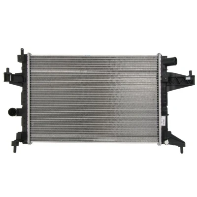 Abbildung von NRF 519596 Kühler, Motorkühlung Aluminium 539 378 23 Kühlrippen mechanisch gefügt OPEL: Corsa C Hatchback, Tigra Twintop