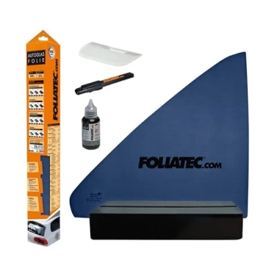 Abbildung von FOLIATEC Scheibentönungsfolie Tönungsfolie für Autoscheiben, Midnight Dark, 76 x 300 cm, mit ABG, 85% Verdunkelung