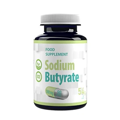 Abbildung von Hepatica Butyrate 500mg 90 Vegan Kapseln, 385mg Butyric Acid, Laborgeprüft, Hochdosiert, Nicht GVO