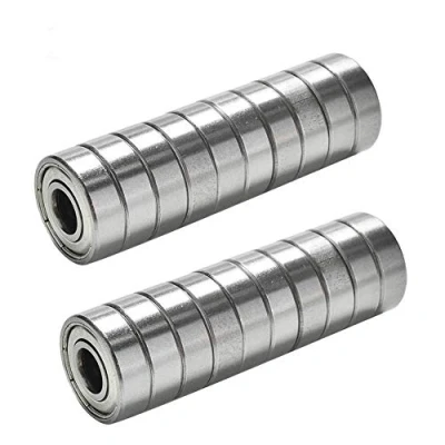 Abbildung von TUZUK 608zz Miniatur Kugellager für Rollschuhe, 8 x 22 7 mm, 20 Stück