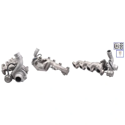 Abbildung von ELSTOCK 91 2107 Turbolader Abgasturbolader, pneumatisch geregeltes Stellelement (Aktuator) mit Dichtungen FORD: Transit Connect Mk1 Van