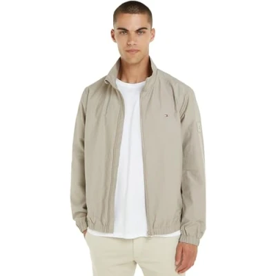 Abbildung von Tommy Hilfiger Herren Blouson Übergangsjacke, Beige (Smooth Taupe), M