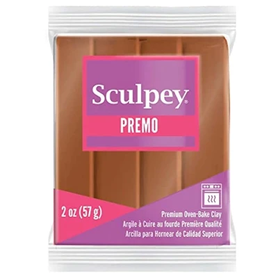 Abbildung von Sculpey Premo Polymer Clay 2oz Copper/ Sold as a pack of 5