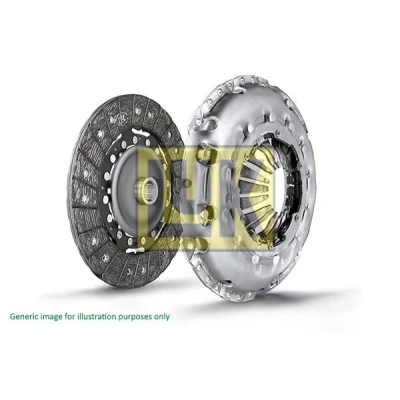Abbildung von LuK 622 3444 09 Kupplungssatz 220 FIAT: Punto Evo Hatchback, Doblo II Box Body / Estate, Qubo, ALFA ROMEO: MiTo, LANCIA: Ypsilon III