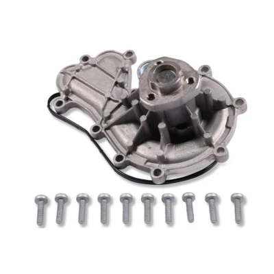 Abbildung von HEPU P660 Wasserpumpe mit Dichtung Schrauben mechanisch Metall AUDI: A4 B8 Avant, Saloon, A6 C7 VOLKSWAGEN: Touareg II