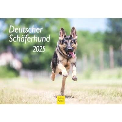 Abbildung von Edition Seidel Premium Kalender Deutscher Schäferhund 2025 Format DIN A4 Wandkalender Hundekalender Hund Welpe Hunderasse Haustier