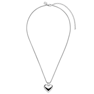 Abbildung von Purelei Lovebird Halskette, Damen, Größe: One Size, Silberfarben