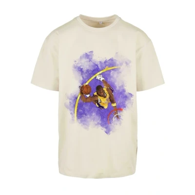 Abbildung von Upscale by Mister Tee Basketball Clouds 2.0 Oversize Tshirt print, Herren, Größe: XXL, Sand