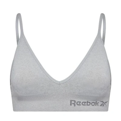 Abbildung von Reebok Damen Nahtloser BH Justine Grau meliert