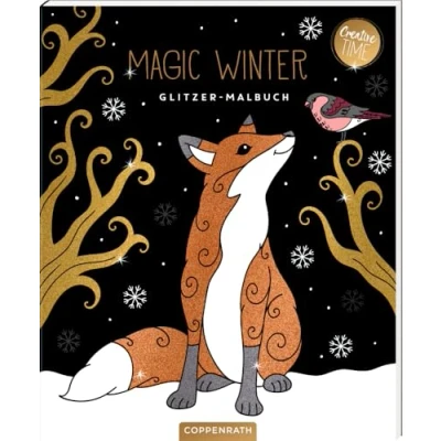 Abbildung von Glitzer Malbuch: Magic Winter: Kreatives Ausmalen 30 Motive mit übermalbarem Glitter