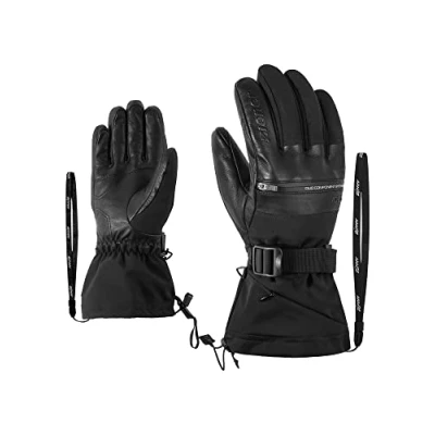 Abbildung von Ziener Herren GALLINUS AS PR DCS Ski Handschuhe/Wintersport Wasserdicht Atmungsaktiv Sehr Warm, black, 9