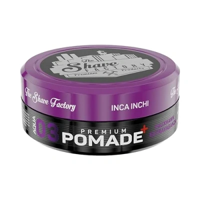 Abbildung von The Shave Factory Premium Pomade Professionelles Haarstyling für Männer mit langanhaltendem Halt, Glanz und Kontrolle Professionelle Friseure, Friseurqualität 150ML (03 Fauxhawk Extravaganza)