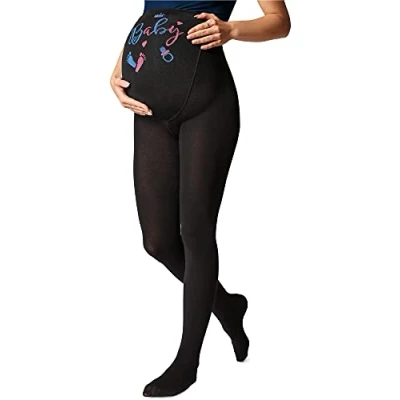 Abbildung von BE Mammy Umstandsstrumpfhose 40 DEN 1119 (Schwarz, S)