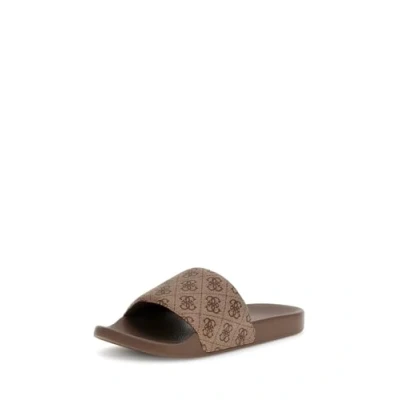 Abbildung von Guess Badesandale, Herren, Größe: 45, Beige Schuhe