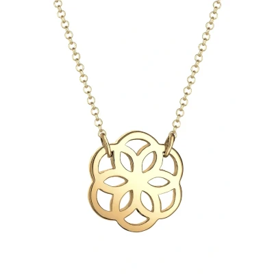 Abbildung von Elli Blume Halskette goldcoloured, Damen, Größe: 45, Gold coloured
