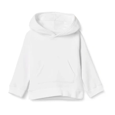 Abbildung von Amazon Essentials Mädchen Sweatshirtpullover mit Kapuze, Weiß, 6 7 Jahre