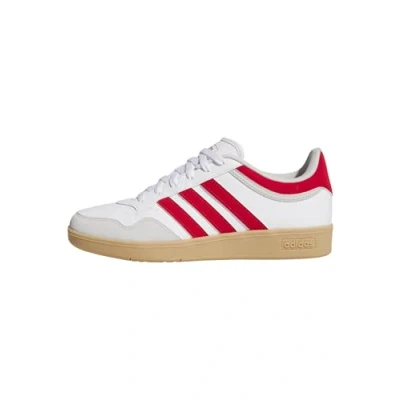 Abbildung von adidas Unisex Hoops 4.0 Shoes Schuhe, FTWR White/Better Scarlet/Gum 3