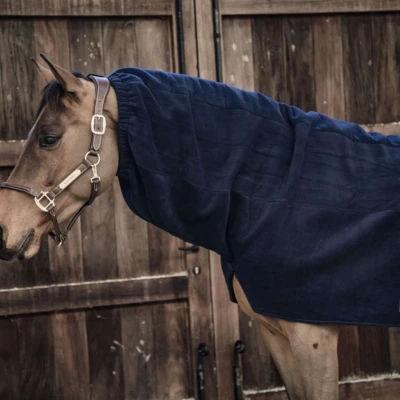 Abbildung von Kentucky Hals Heavy Fleece Navy Warmblut